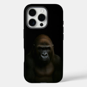 Schwarzes 4 Luxe iPhone 16 Pro, Gorilla Pro Hülle