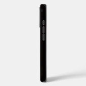 Schwarzes 4 Luxe iPhone 16 Pro, Majestätischer Löw Case-Mate iPhone Hülle (Rückseite / Links)