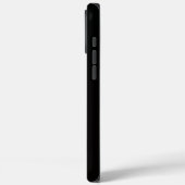 Schwarzes 4 Luxe iPhone 16 Pro Max, Blauer Band-Aa Case-Mate iPhone Hülle (Rückseite / Links)