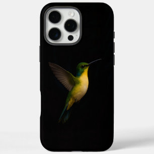 Schwarzes 4 Luxe iPhone 16 Pro Max Case, fliegende Hülle