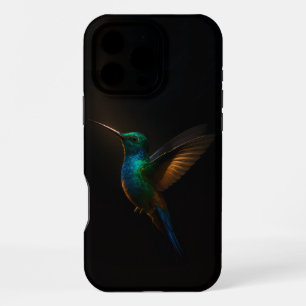 Schwarzes 4 Luxe iPhone 16 Pro Max Case, Fliegende Hülle