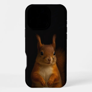 Schwarzes 4 Luxe iPhone 16 Pro Max Case mit Rotem  Hülle