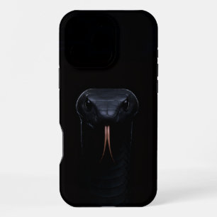 Schwarzes 4 Luxe iPhone 16 Pro Max Case, Schwarze Hülle
