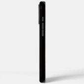 Schwarzes 4 Luxe iPhone 16 Pro Max, eleganter Gepa Case-Mate iPhone Hülle (Rückseite / Links)