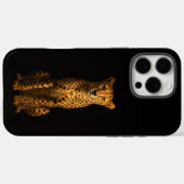 Schwarzes 4 Luxe iPhone 16 Pro Max, eleganter Gepa Case-Mate iPhone Hülle (Rückseite (Horizontal))