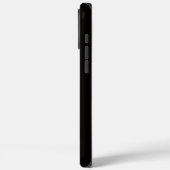 Schwarzes 4 Luxe iPhone 16 Pro Max, Gelber Kugelfi Case-Mate iPhone Hülle (Rückseite / Links)