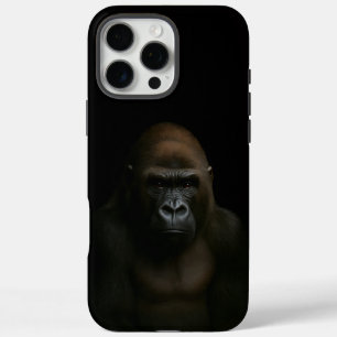 Schwarzes 4 Luxe iPhone 16 Pro Max, Gorilla Max Hülle
