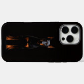 Schwarzes 4 Luxe iPhone 16 Pro Max, Guardian Dober Case-Mate iPhone Hülle (Rückseite (Horizontal))