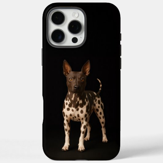 Schwarzes 4 Luxe iPhone 16 Pro Max, Haarloser Terr Case-Mate iPhone Hülle (Rückseite)