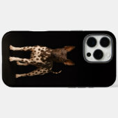 Schwarzes 4 Luxe iPhone 16 Pro Max, Haarloser Terr Case-Mate iPhone Hülle (Rückseite (Horizontal))