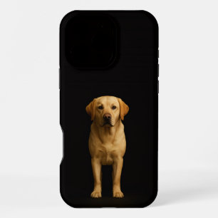 Schwarzes 4 Luxe iPhone 16 Pro Max Minimalist Labr Hülle