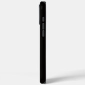 Schwarzes 4 Luxe iPhone 16 Pro Max, treuer Collie- Case-Mate iPhone Hülle (Rückseite / Links)