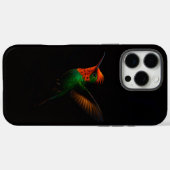 Schwarzes 4 Luxe iPhone 16 Pro Max, Tufted Coquett Case-Mate iPhone Hülle (Rückseite (Horizontal))