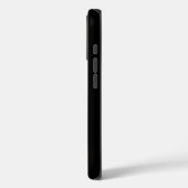 Schwarzes 4 Luxe iPhone 16 Pro, Perlenweiße Tulpe Case-Mate iPhone Hülle (Rückseite / Links)