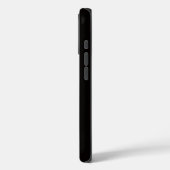 Schwarzes 4 Luxe iPhone 16 Pro, Schneegreif Case-Mate iPhone Hülle (Rückseite / Links)
