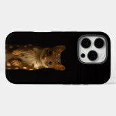 Schwarzes 4 Luxe iPhone 16 Pro, Sweet Quoll Case-Mate iPhone Hülle (Rückseite (Horizontal))