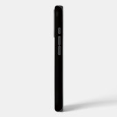 Schwarzes 4 Luxe iPhone 16 Pro, Weißer Hai Case-Mate iPhone Hülle (Rückseite / Links)