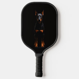 Schwarzes 4 Luxe Pickleball-Paddle, Guardian Dober Pickleball Schläger