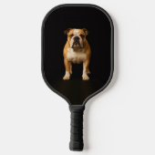 Schwarzes 4 Luxe Pickleball Paddle Stamina Bulldog (Rückseite)