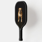 Schwarzes 4 Luxe Pickleball Paddle Stamina Bulldog (Links)