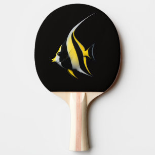 Schwarzes 4 Luxe Ping-Pong-Schläger, Moorish Idol Tischtennis Schläger