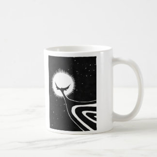 Schwarzes als Todesbonbon als Liebe heiß als Hölle Kaffeetasse