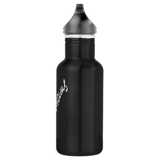 Schwarzes Aluminium 32oz Trinkflasche (Rechts)