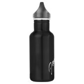 Schwarzes Aluminium 32oz Trinkflasche (Links)