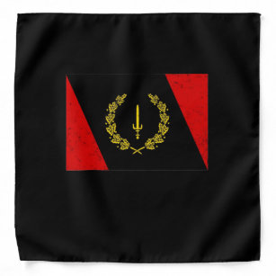 Schwarzes amerikanisches Kulturerbe-Flag 1967 Halstuch