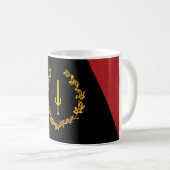 Schwarzes amerikanisches Kulturerbe Kaffeetasse (VorderseiteRechts)