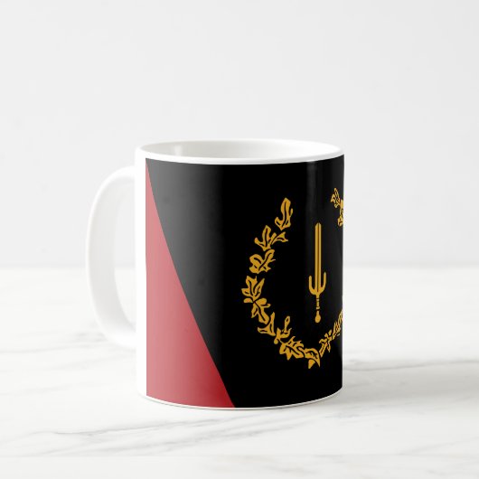 Schwarzes amerikanisches Kulturerbe Kaffeetasse (Vorderseite Links)