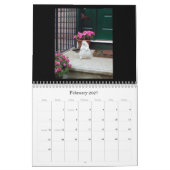 Schwarzes angebundene Präriehunde - Kalender 2013 (Feb 2027)