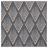 Schwarzes Ascent-Ikat-Muster Stoff (Muster)