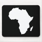 Schwarzes Audacious Africa Mousepad (Vorne)