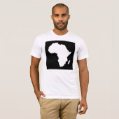 Schwarzes Audacious Africa T-Shirt (Vorne ganz)