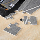Schwarzes auf weißem Peter-Puzzlespiel Puzzle (Seite)