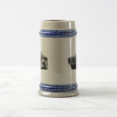 Schwarzes Auto 1956-57 Korvette Bierglas (Mittel)