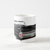 Schwarzes Auto 1959 Cadillacs Kaffeetasse (Mittel)