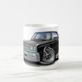 Schwarzes Auto 1967 Coronet Funktelegrafie Kaffeetasse (Mittel)