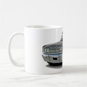 Schwarzes Auto 1967 Coronet Funktelegrafie Kaffeetasse (Links)