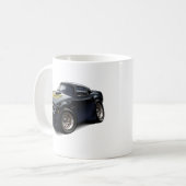 Schwarzes Auto 1979-81 Transportes morgens Kaffeetasse (Vorderseite Links)