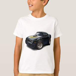Schwarzes Auto 1979-81 Transportes morgens T-Shirt