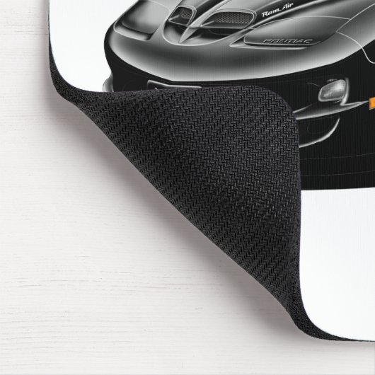 Schwarzes Auto 1998-02 Transportes morgens Mousepad (Ecke)