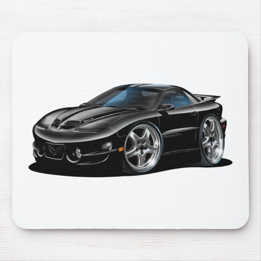 Schwarzes Auto 1998-02 Transportes morgens Mousepad (Vorne)