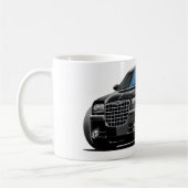 Schwarzes Auto Chryslers 300 Kaffeetasse (Links)