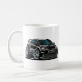 Schwarzes Auto Mitsubishis Evo Kaffeetasse (Links)