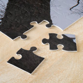 Schwarzes Bach-Nest Puzzle (Seite)