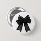 Schwarzes Band Button (Vorne & Hinten)