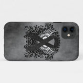 Schwarzes Band mit Flügeln Case-Mate iPhone Hülle (Rückseite (Horizontal))