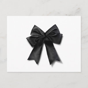 Schwarzes Band Postkarte
